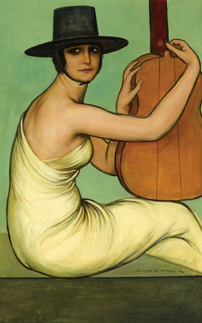 Dora Cordovan, 1925. av Julio Romero de Torres