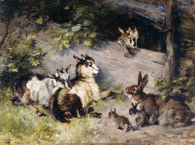Gästerna; Die Gaste, av Julius Adam
