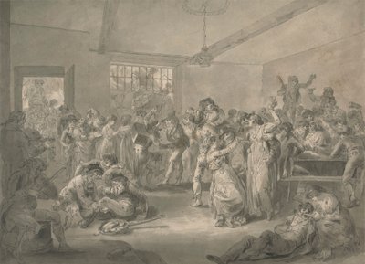 Sjömän som pyser och steker klockor av Julius Caesar Ibbetson
