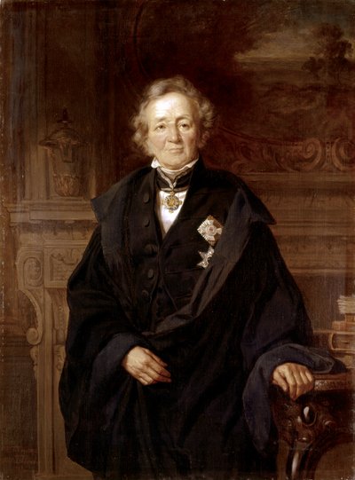Leopold von Ranke : Porträtt 1868 (olja) av Julius Friedrich Anton Schrader