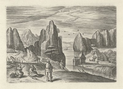 Mars Martivs (titel på objekt) De tolv månaderna (serietitel) av Julius Goltzius