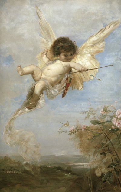 Amor, 1878 av Julius Kronberg