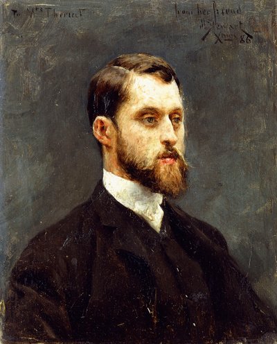 Självporträtt, 1886 av Julius Leblanc Stewart