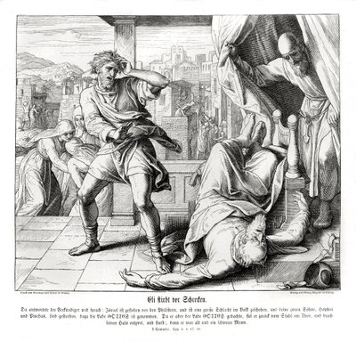 Elis död av Julius Schnorr von Carolsfeld