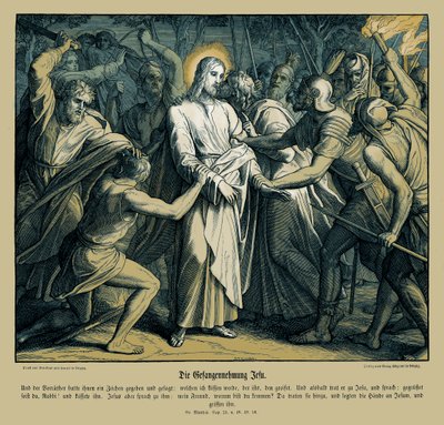 Jesu svek, Matteusevangeliet av Julius Schnorr von Carolsfeld