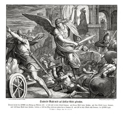 Hiskias bön, 2 Kungl av Julius Schnorr von Carolsfeld