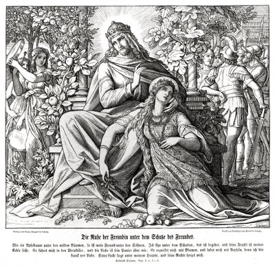 Salomos sång av Julius Schnorr von Carolsfeld