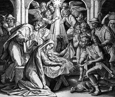 Kristi födelse av Julius Schnorr von Carolsfeld