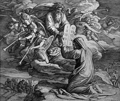Lagens tabeller av Julius Schnorr von Carolsfeld