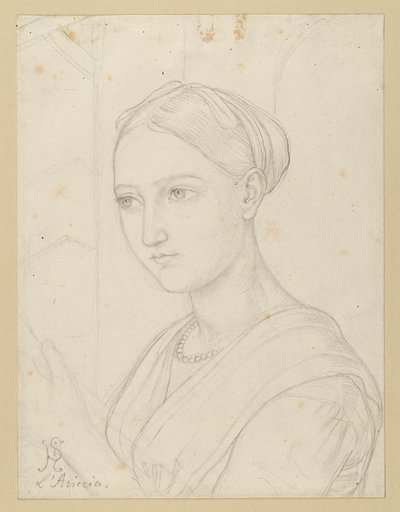 Vittoria Caldoni av Julius Schnorr von Carolsfeld