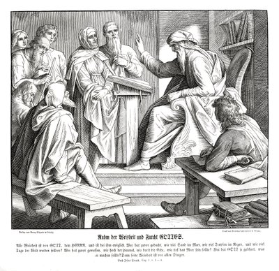 Herrens visdom, Siraks bok av Julius Schnorr von Carolsfeld
