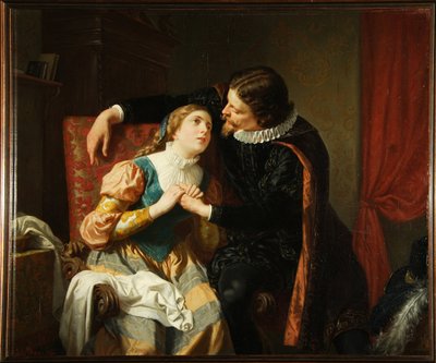 Egmont och Klärchen av Julius von Blaas