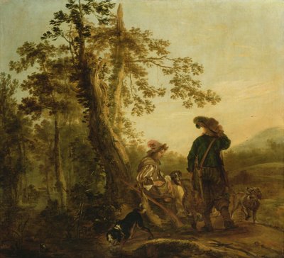 Vilande jägare, 1652 av Juriaen Jacobsz