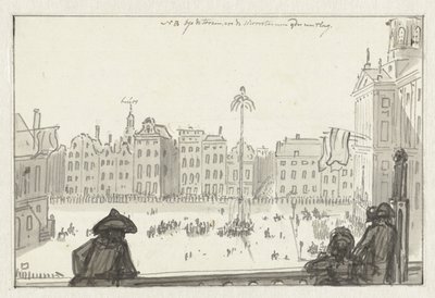Högtiden för upprättandet av konstitutionen den 19 maj 1798 av Jurriaan Andriessen