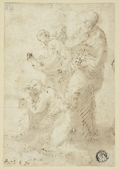 En grupp av figurer av Jusepe de Ribera