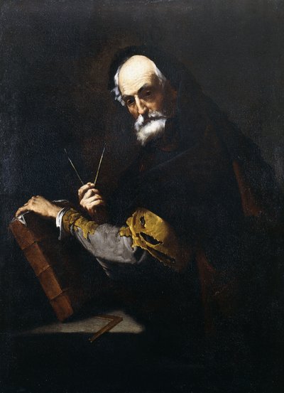 En filosof, av Jusepe de Ribera