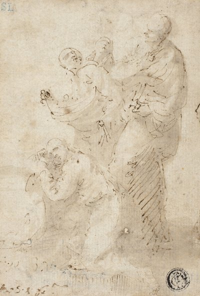 En grupp av figurer, ca 1649 av Jusepe de Ribera