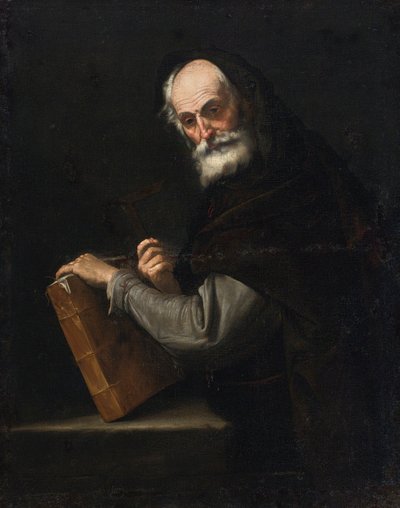 En arkitekt av Jusepe de Ribera
