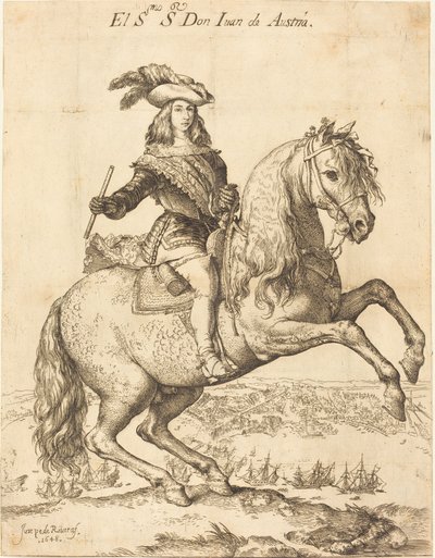 Ridsporträtt av Don Juan av Österrike av Jusepe de Ribera