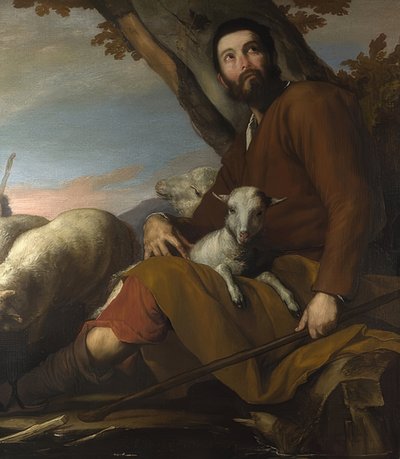 Jakob med Labans hjord. Förmodligen 1638 av Jusepe de Ribera