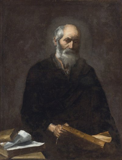 ""Filosofen Platon av Jusepe de Ribera