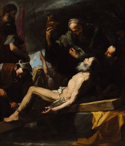 Sankt Andreas martyrskap av Jusepe de Ribera