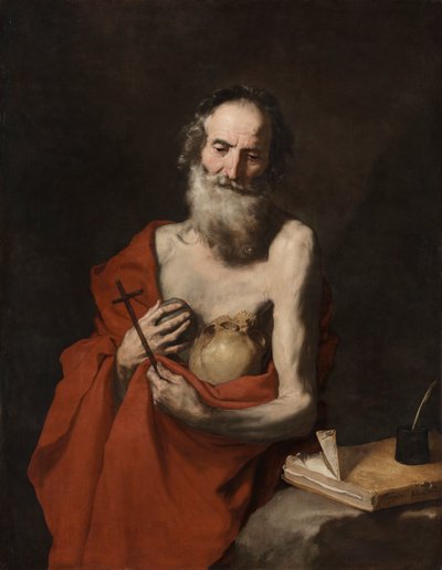 Sankt Jerome av Jusepe de Ribera