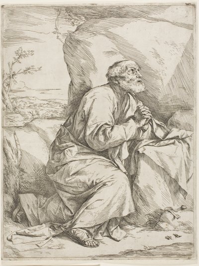 Sankt Peter i öknen av Jusepe de Ribera