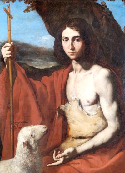 Johannes Döparen av Jusepe de Ribera