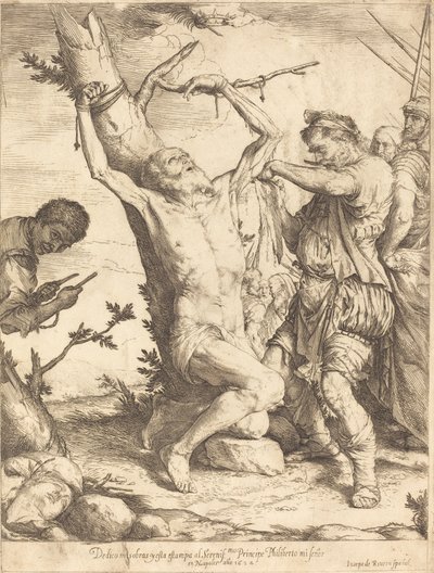 Sankt Bartolomeus martyrskap av Jusepe de Ribera