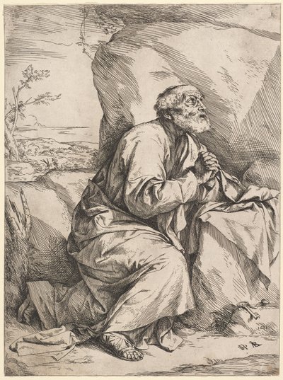 Sankt Petrus botgöring av Jusepe de Ribera