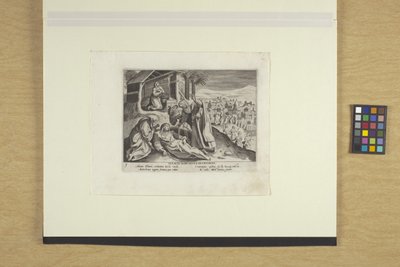 Pelagia Margarita Antiochena av Justus Sadeler