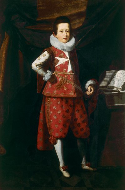 Porträtt av Giovan Carlo deMedici vid tio års ålder av Justus Sustermans