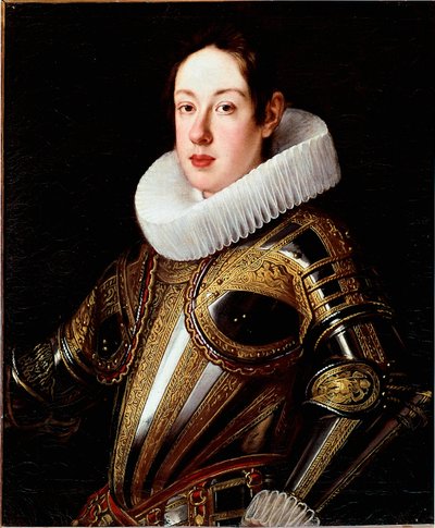 Porträtt av storhertigen av Toscana Ferdinand II av Medici av Justus Sustermans