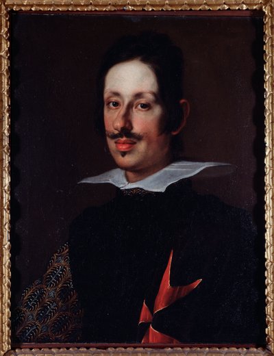 Porträtt av storhertigen av Toscana Ferdinand II de Medicis (olja på duk). av Justus Sustermans