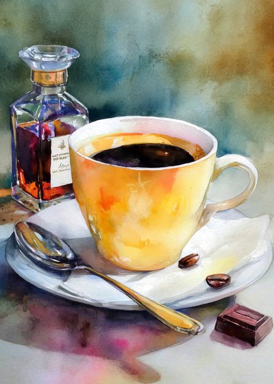 En elegant kaffeupplevelse av Justyna Jaszke