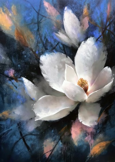 Elegant Magnolia Bloom av Justyna Jaszke