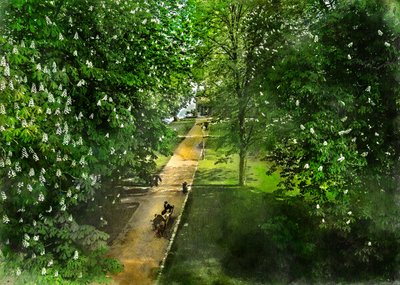 Spring Park-stigen av Justyna Jaszke