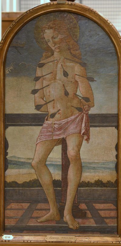 Sankt Sebastian av KMS 1748 Ubekendt
