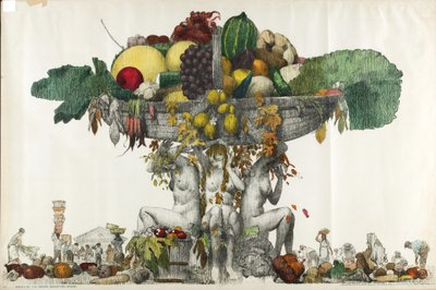 Namnlös (lito i färg) av K. Lauson