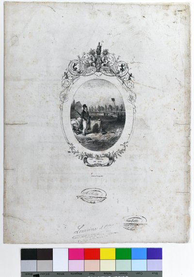 "Les Chemins de Fer", ca 1840 (litografi på papper) av Kaeppelin et Compagnie
