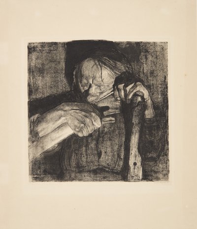 Vid penning av Käthe Kollwitz