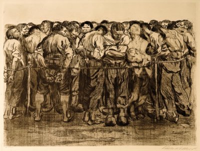 Fångarna av Käthe Kollwitz