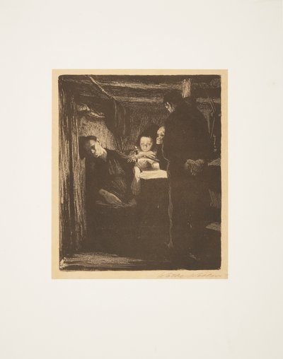 Ett vävaruppror - Döden av Käthe Kollwitz