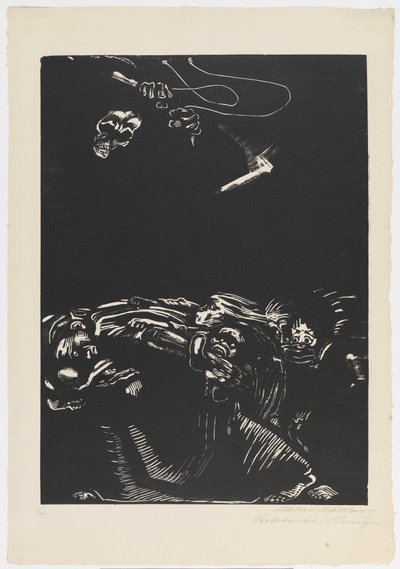 "Hunger" av Käthe Kollwitz