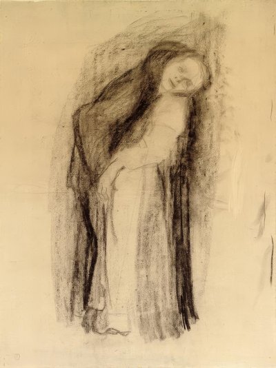 K.Kollwitz, älskare stående av Käthe Kollwitz