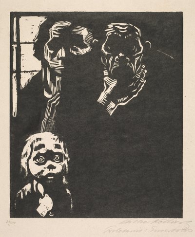 Proletariatet: nr 1 utan arbete av Käthe Kollwitz