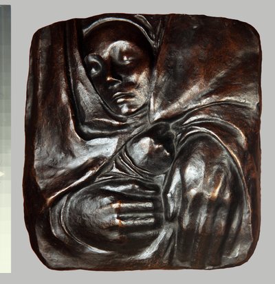 Vila i hans händers frid, 1936 (brons) av Käthe Kollwitz