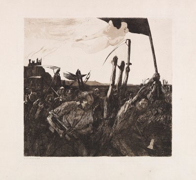 Revolt, 1899. av Käthe Kollwitz