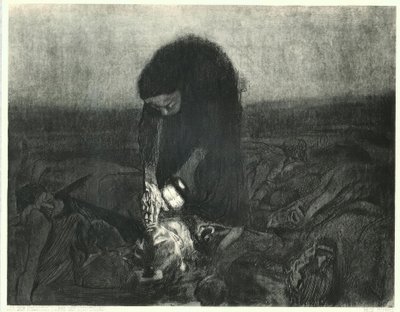 Slagfält av Käthe Kollwitz